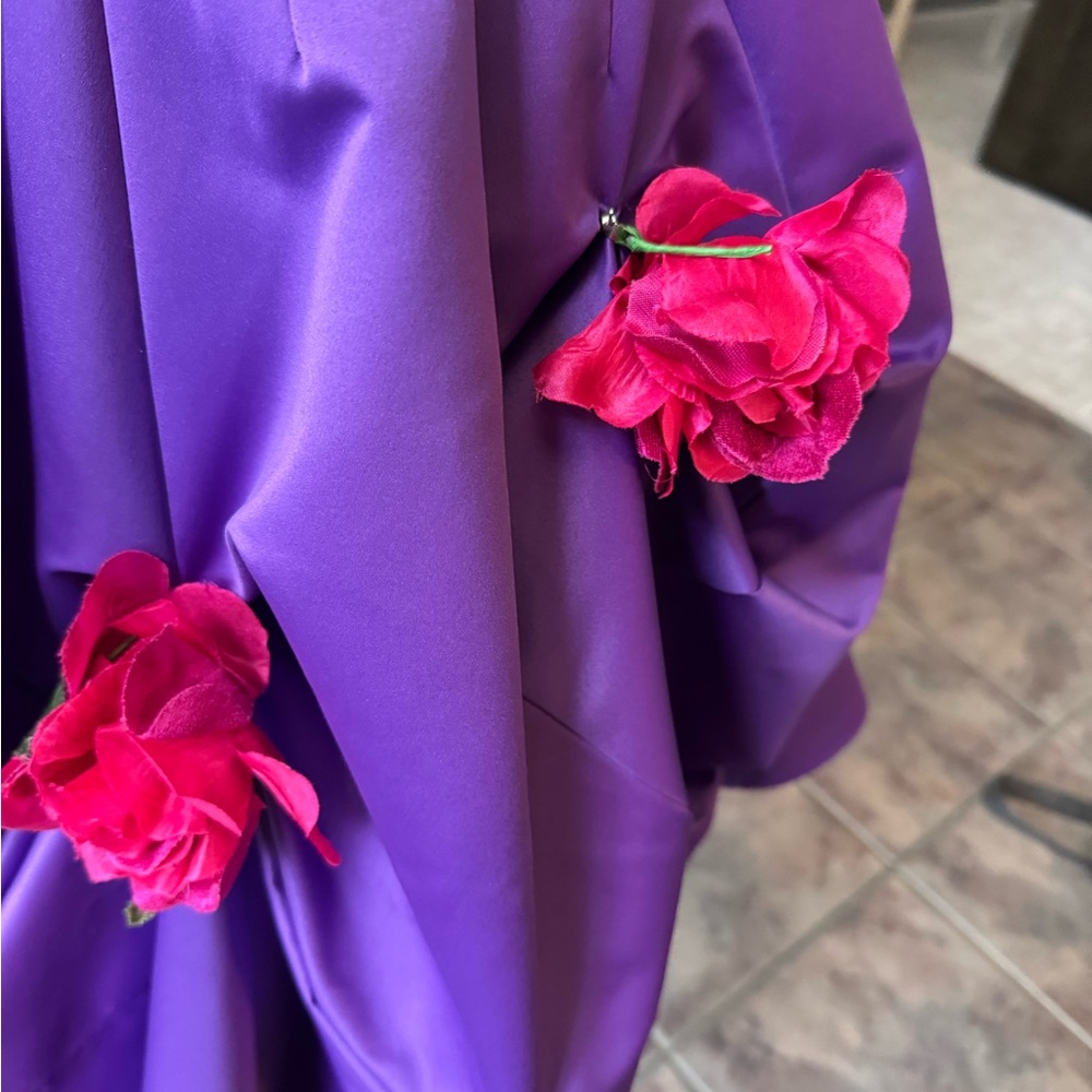 Purple Rose Betsey Johnson dress - Picture 4 of 11